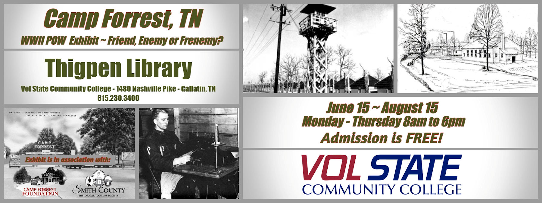 Camp Forest TN - WWII POW Exhibit